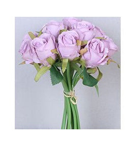 12 bouquets of simulated roses
