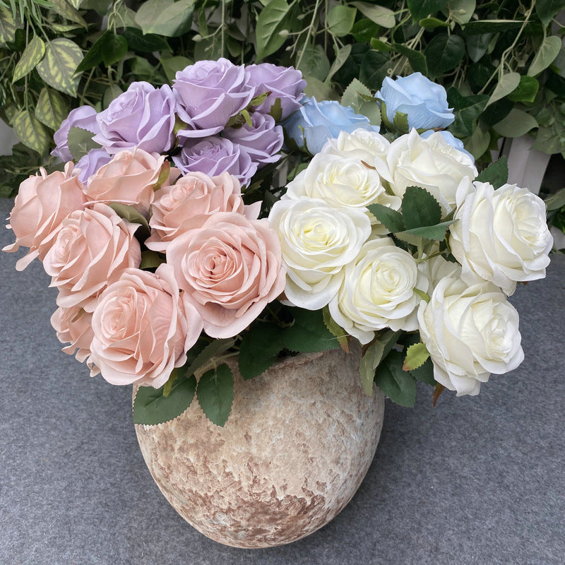 Single Simulation A Bouquet Of Roses Bouquet Decoration Artificial Photo Props