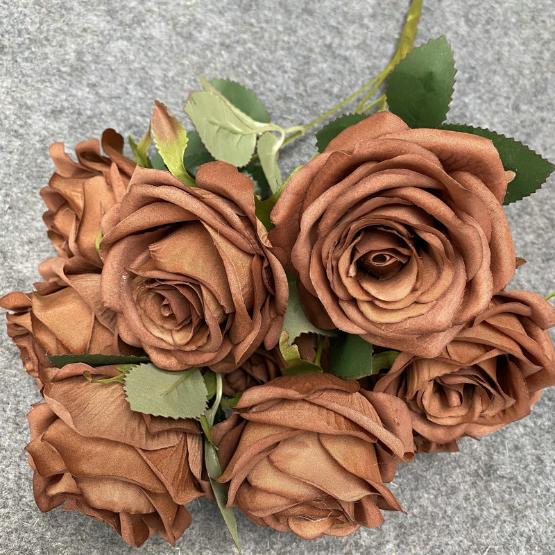Single Simulation A Bouquet Of Roses Bouquet Decoration Artificial Photo Props