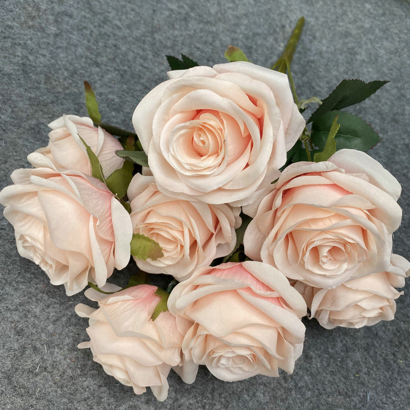 Single Simulation A Bouquet Of Roses Bouquet Decoration Artificial Photo Props