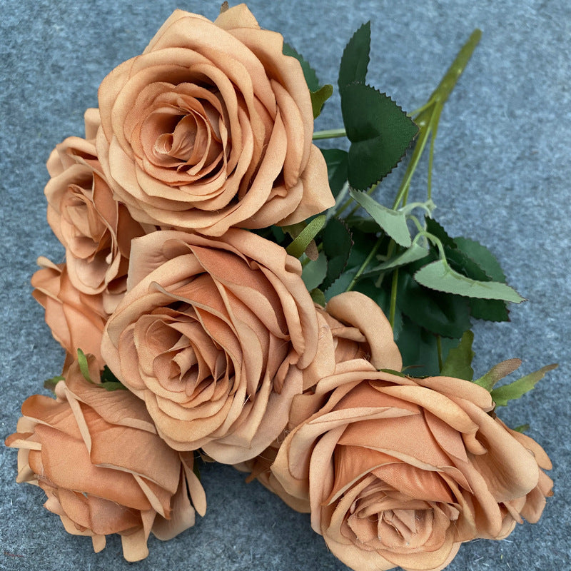 Single Simulation A Bouquet Of Roses Bouquet Decoration Artificial Photo Props
