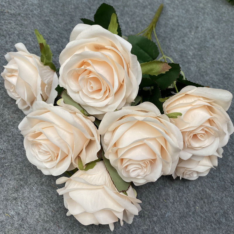 Single Simulation A Bouquet Of Roses Bouquet Decoration Artificial Photo Props