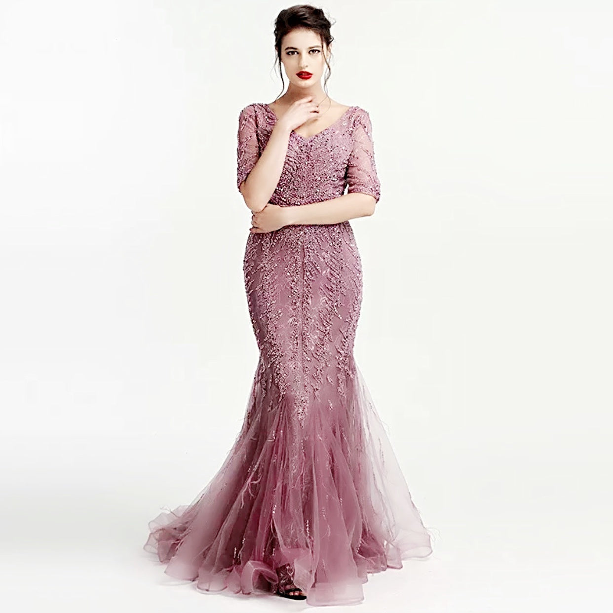 tailed dress