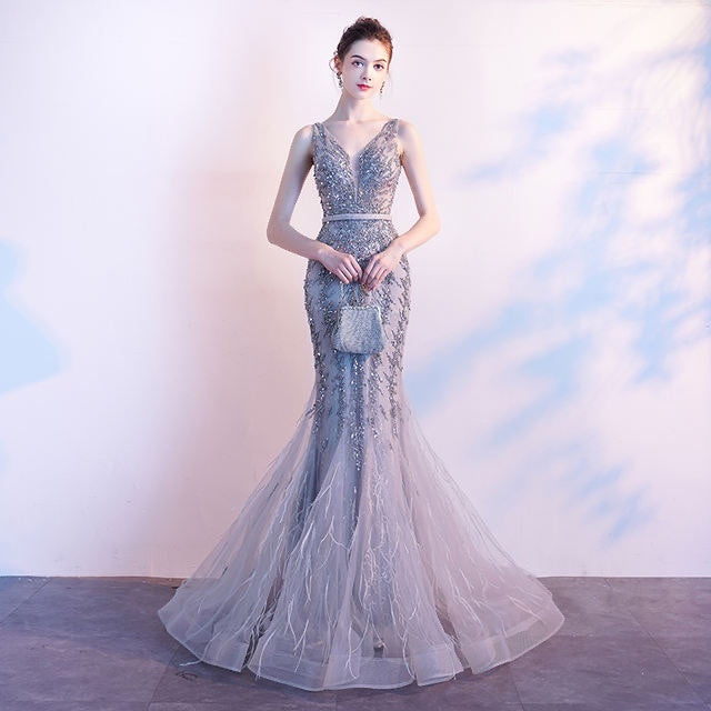 tailed dress