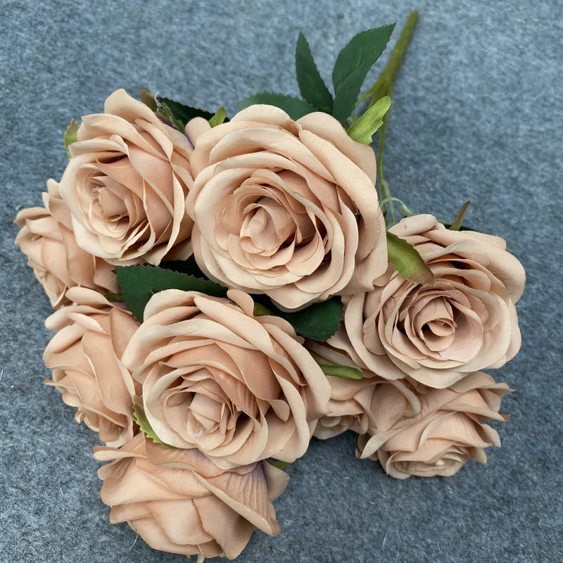 Single Simulation A Bouquet Of Roses Bouquet Decoration Artificial Photo Props