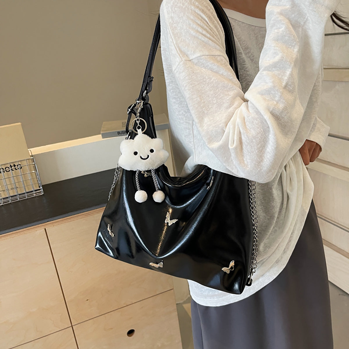 Handbags For Women Large Designer Ladies Crossbody Bags Purses For Women, Leather Cross Body Bags With Adjustable Straps, Women's Shoulder Handbags (China)