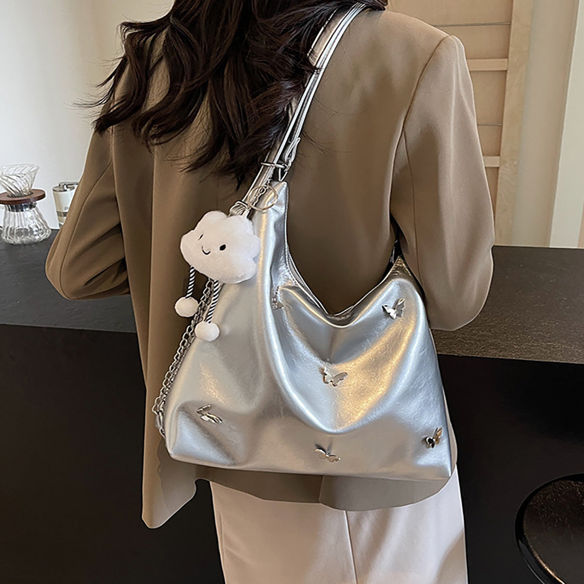 Handbags For Women Large Designer Ladies Crossbody Bags Purses For Women, Leather Cross Body Bags With Adjustable Straps, Women's Shoulder Handbags (China)
