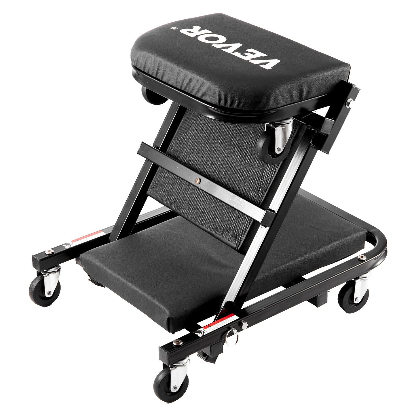40 In Foldable Z Garage Creeper Mechanic Creeper Stool 450 Lbs Capacity