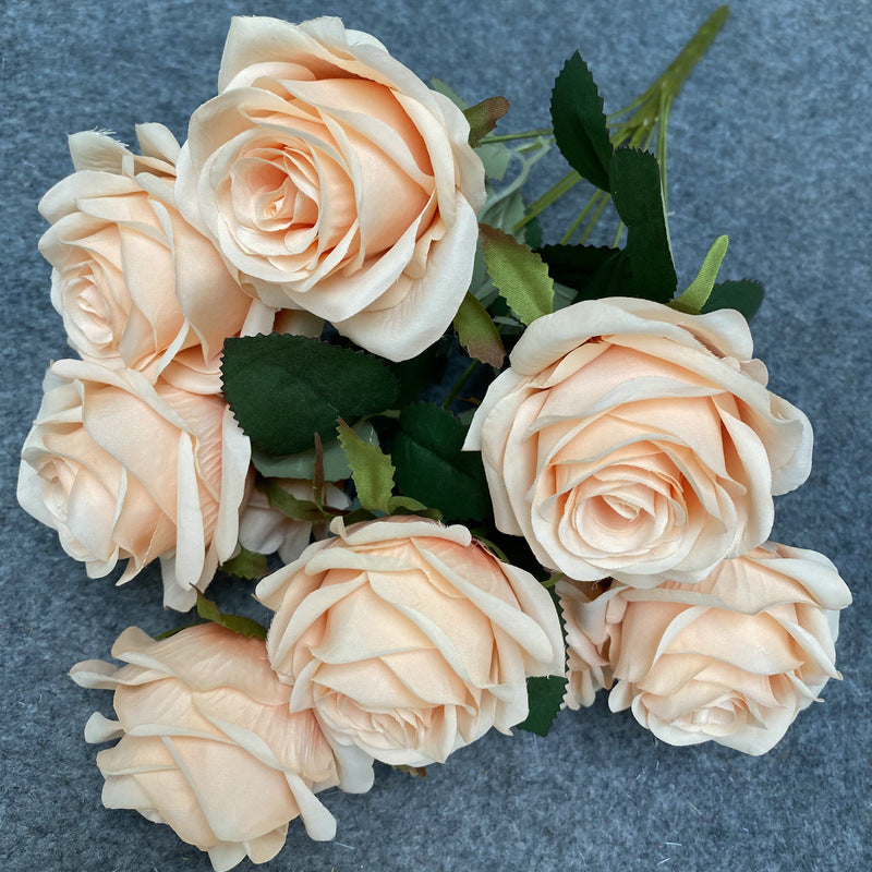 Single Simulation A Bouquet Of Roses Bouquet Decoration Artificial Photo Props