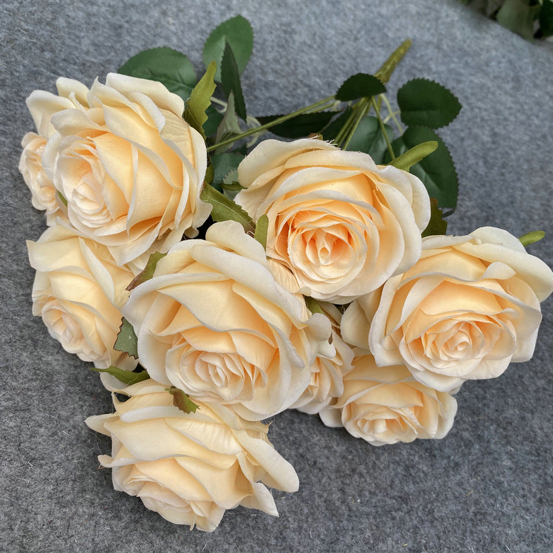Single Simulation A Bouquet Of Roses Bouquet Decoration Artificial Photo Props