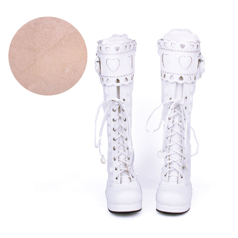 Tall Lolita Princess Boots