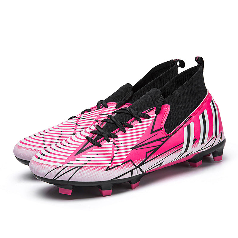 Male Teenager Student Competition Training Soccer Shoes