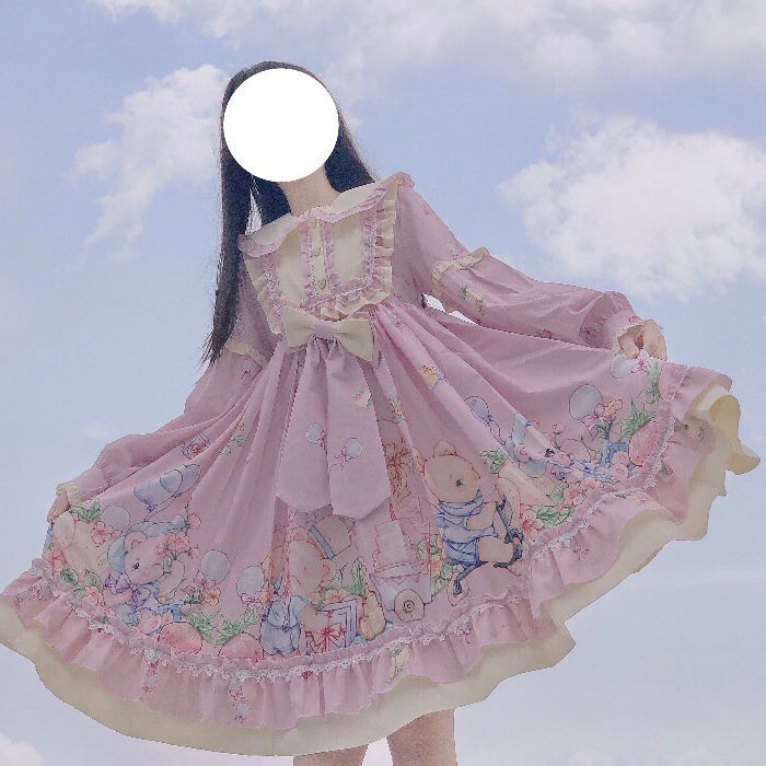 Lolita Doll Party Dress Op Long Sleeve Dress Autumn And Winter