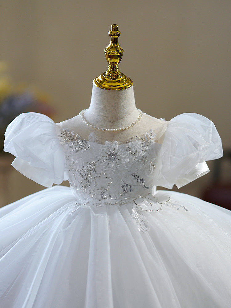 Girl's Dress Flower Girl Wedding Girl's Wedding Dress