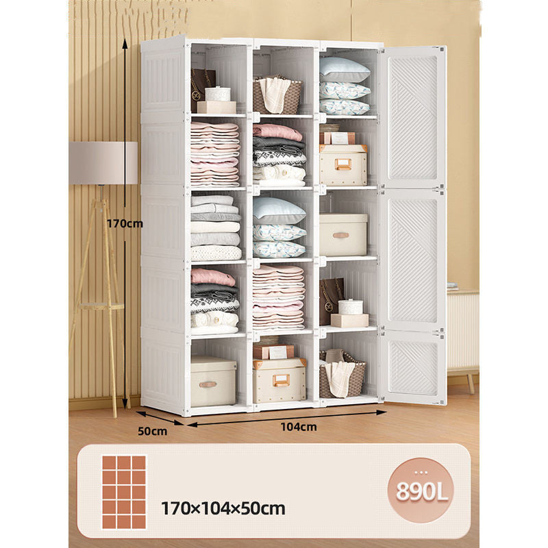 Durable Installation Free Wardrobe Thickening