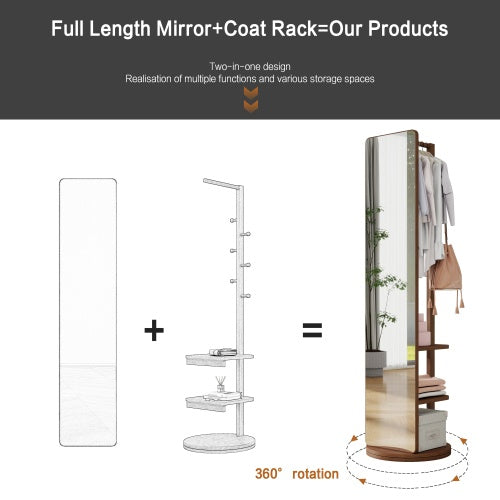 Full-length Mirror 65.7x17.7 Inch Large Mirror For Full Body View, Easy To Dress, Organize And Place In The Bedroom