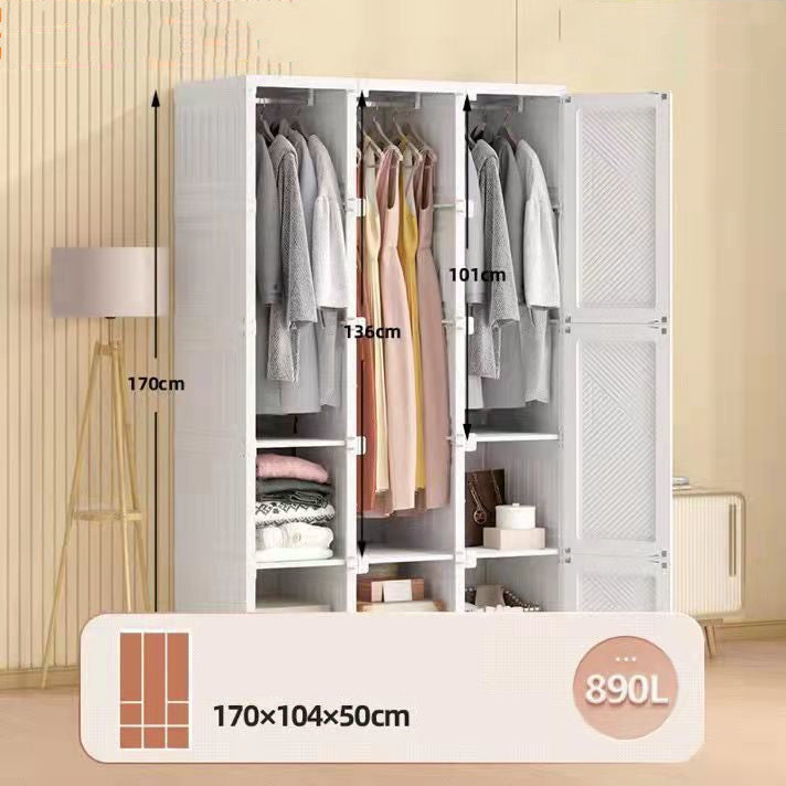 Durable Installation Free Wardrobe Thickening