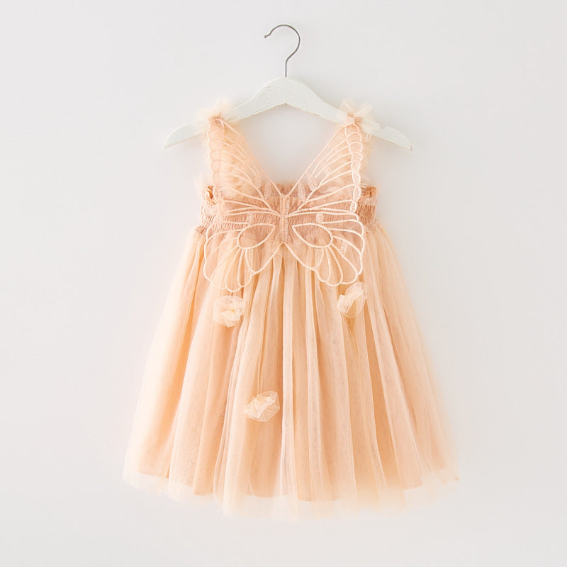 Children's Princess Sling Dress Pettiskirt