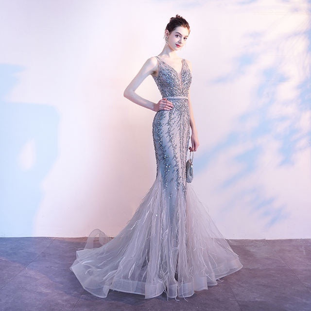 tailed dress