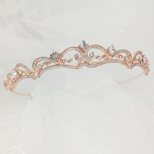 Bridal Baroque Crown Alloy Rhinestone Small Crown