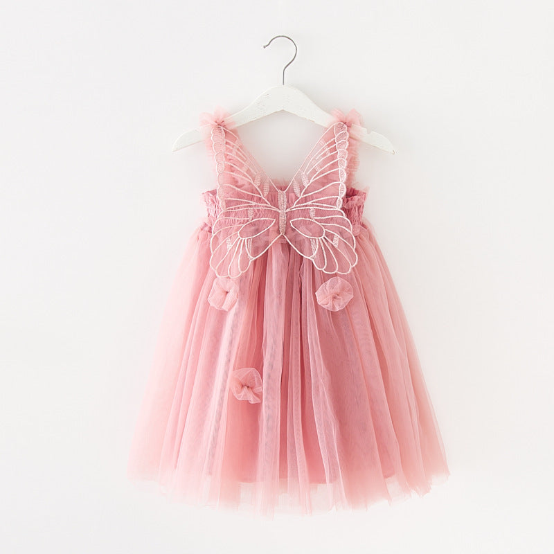 Children's Princess Sling Dress Pettiskirt